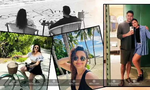 एक्ट्रेस परिणीति चोपड़ा ने शेयर की पति राघव चड्ढा संग रोमांटिक तस्वीरें, सोशल मीडिया पर आई कमेंस्ट की बाढ़ एक्ट्रेस परिणीति चोपड़ा ने शेयर की पति राघव चड्ढा संग रोमांटिक तस्वीरें, सोशल मीडिया पर आई कमेंस्ट की बाढ़