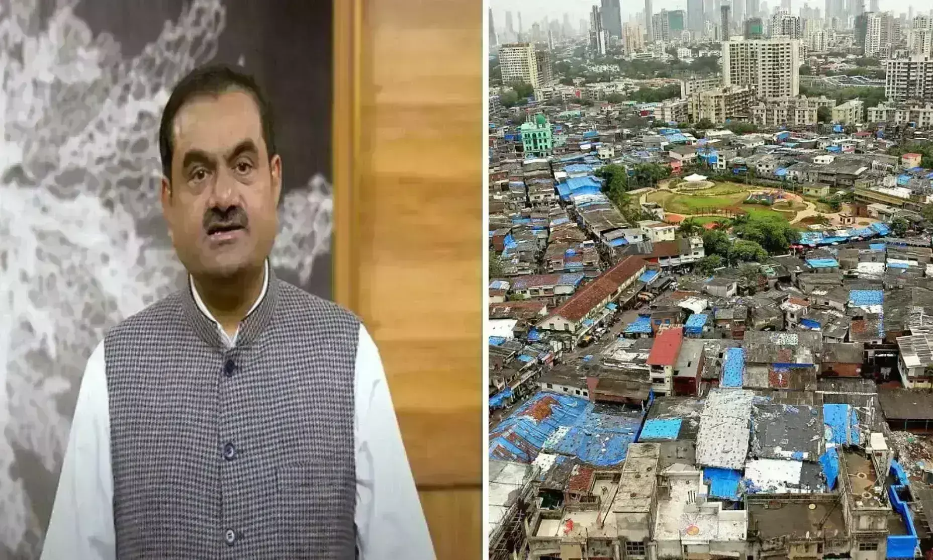 धारावी पुनर्विकास परियोजना - साल्ट पैन भूमि अडानी को सौंपने पर महाराष्ट्र सरकार का विरोध