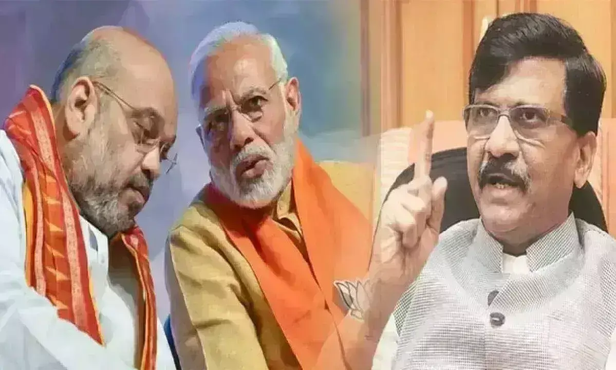 रोजगार छीनकर दूसरे राज्य में न ले जाएं, मोदी-शाह के महाराष्ट्र दौरे से लगता है डर - राऊत