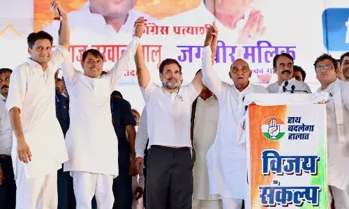 सोनीपत में बीजेपी और केंद्र सरकार पर बरसे राहुल गांधी, कहा- हरियाणा बेरोजगारी का सेंटर