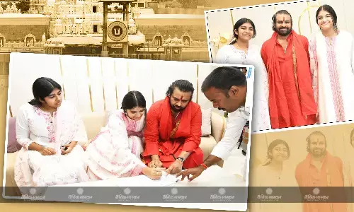 मंदिर की एंट्री से पहले पवन कल्याण की बेटी पलिना अंजनी कोनिडेला को क्यों करना पड़े सिग्नेचर? जान लीजिए नियम