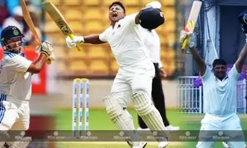 मुकाबले के दूसरे दिन सरफराज ने किया बड़ा कारनामा, गावस्कर-तेंदुलकर जैसे दिग्गज भी छूटे पीछे