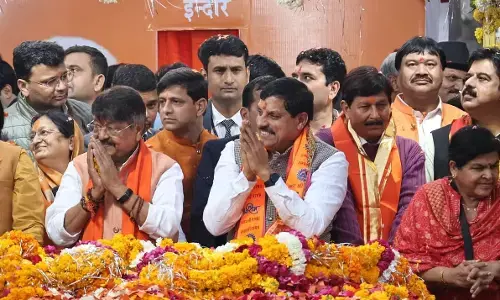 हरियाणा में मुख्यमंत्री डॉ. यादव का रोड शो, उमड़ा जनसैलाब