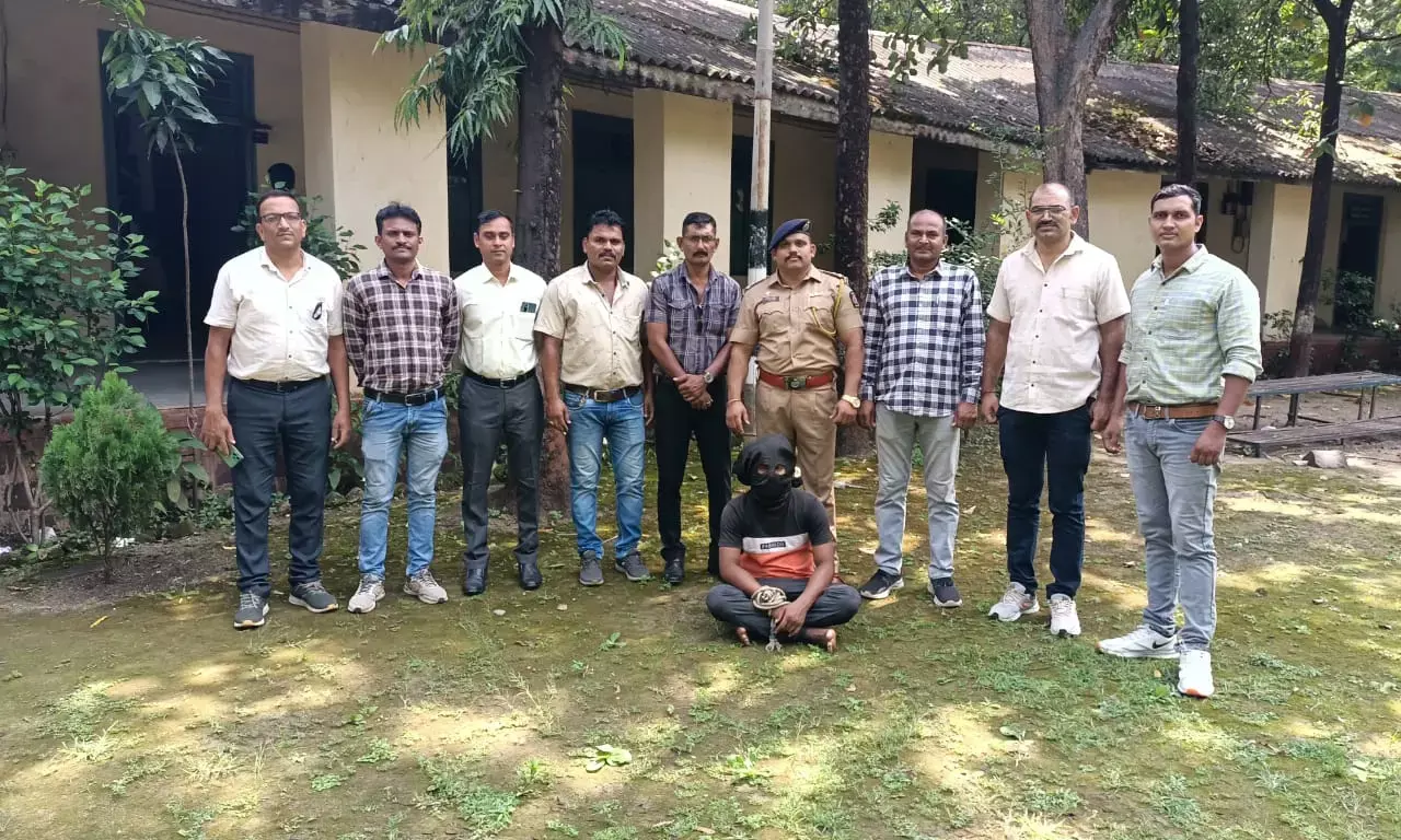 नागपुर जीआरपी ने ओडिशा से पकड़ा गांजा बेचने वाले मुख्य आरोपी को