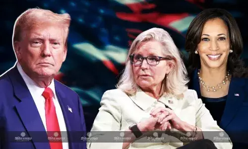 कमला हैरिस के समर्थन में उतरी रिपब्लिकन की पूर्व सांसद लिज चेनी ने डोनाल्ड ट्रंप की  कड़ी आलोचना की