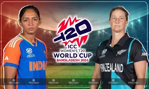 लीग मैच के चौथे मुकाबले में कीवी टीम ने 58 रनों से दर्ज की जीत, 102 रनों पर सिमटी टीम इंडिया लीग मैच के चौथे मुकाबले में कीवी टीम ने 58 रनों से दर्ज की जीत, 102 रनों पर सिमटी टीम इंडिया