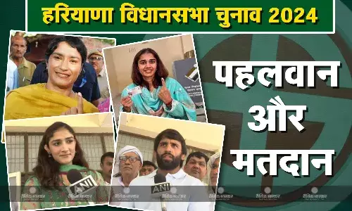 हरियाणा में वोटिंग के दिन पहलवानों की अपील, विनेश फोगाट को लेकर बबीता फोगाट ने कही ये बात