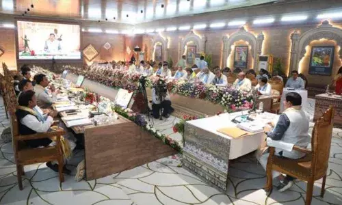 सिंग्रामपुर में रानी दुर्गावती के अभूतपूर्व योगदान के सम्मान में हुई मोहन कैबिनेट की बैठक, लिये गए कई अहम फैसले सिंग्रामपुर में रानी दुर्गावती के अभूतपूर्व योगदान के सम्मान में हुई मोहन कैबिनेट की बैठक, लिये गए कई अहम फैसले