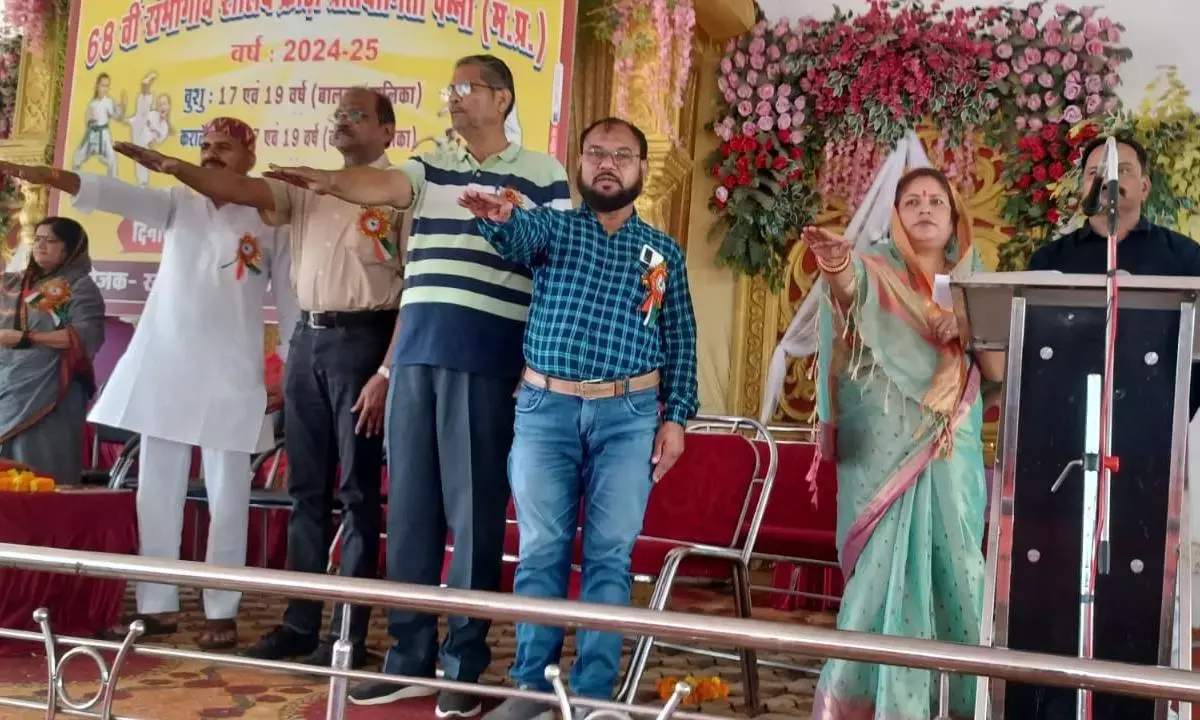 संभागीय क्रीडा प्रतियोगिता का हुआ शुभारंभ
