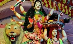 Panna News- सिमरिया में शक्ति की आराधना में डूबे लोग