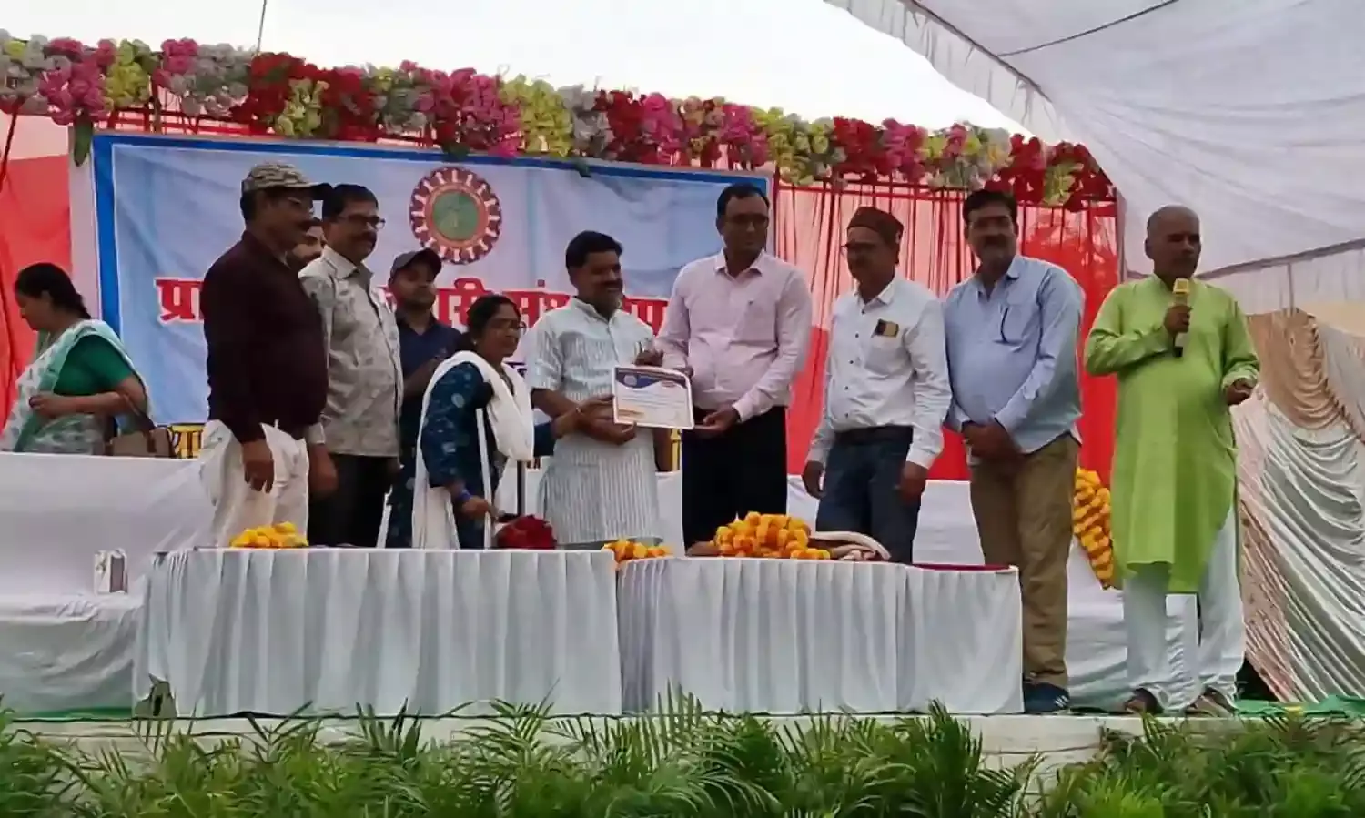 पटवारी संघ के निर्वाचन में सुरेन्द्र अध्यक्ष, लोकेन्द्र कोषाध्यक्ष व रेवती रमन सचिव निर्वाचित