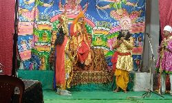 Panna News- मोहन्द्रा में रामलीला का मंचन जारी, दिखाया गया ताड़का वध