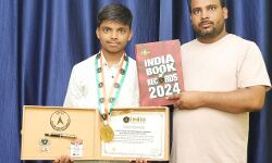 Panna News- पन्ना के समक्ष ने इंडिया बुक ऑफ रिकार्ड में दर्ज कराया अपना नाम