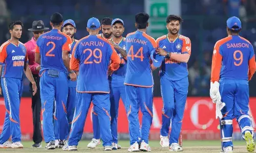 मुकाबले में जीत के साथ टीम इंडिया ने सीरीज पर जमाया कब्जा, 86 रनों से बांग्लादेश को दी मात मुकाबले में जीत के साथ टीम इंडिया ने सीरीज पर जमाया कब्जा, 86 रनों से बांग्लादेश को दी मात