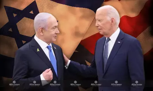अमेरिकी राष्ट्रपति जो बाइडेन और इजराइल के प्रधानमंत्री बेंजामिन नेतन्याहू के बीच फोन पर हुई बातचीत