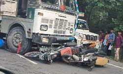 Chhindwara News: बेलगाम ट्रक ने मचाया कोहराम, दस मोटर साइकिलों को रौंदा, एक की मौत, चार घायल