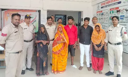 शहर में सक्रिय गाजीपुर गैंग का पर्दाफाश, 3 महिलाओं समेत 5 गिरफ्तार