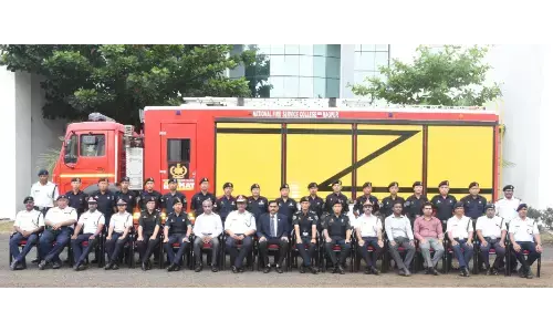 विदेश मंत्रालय के माध्यम से यहां प्रशिक्षण ले रहे हैं भूटान के अग्निशमन-पुलिस अधिकारी