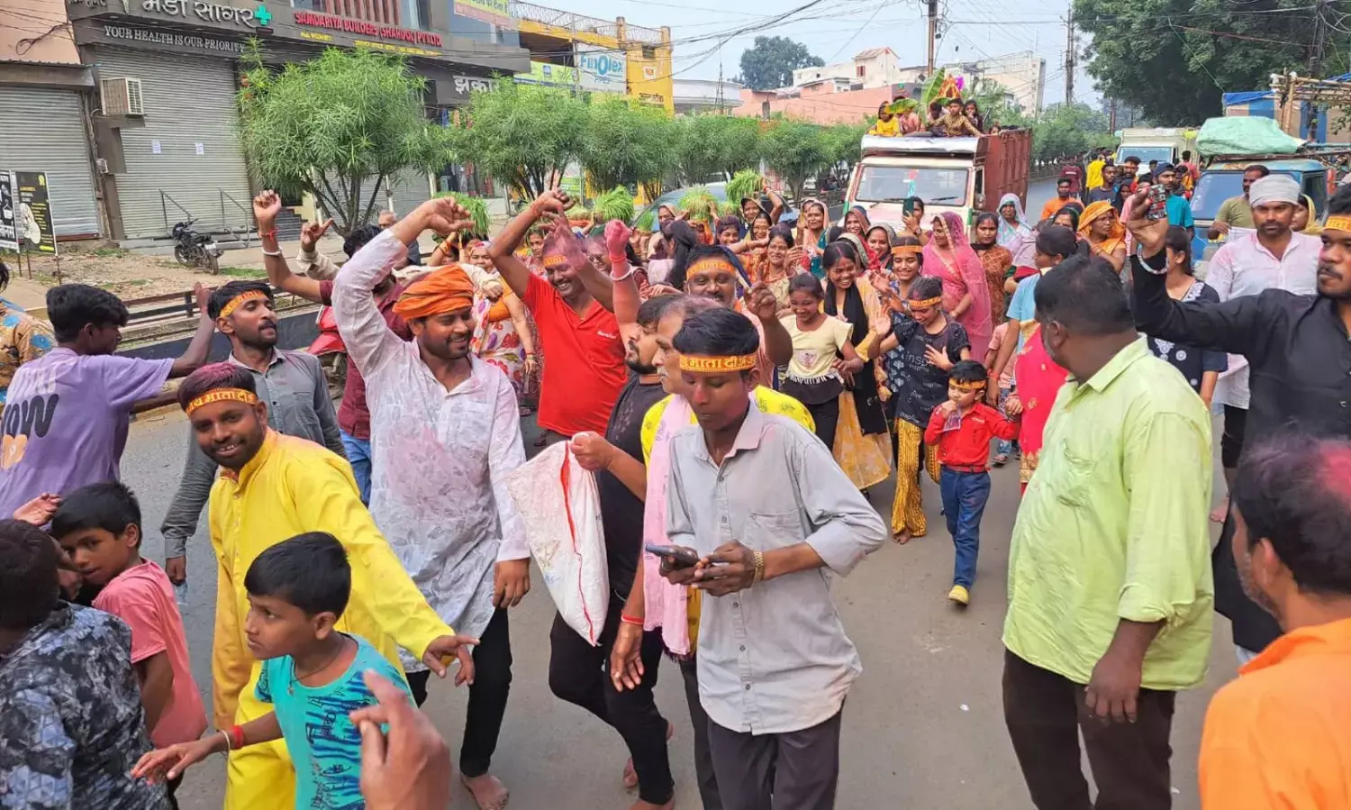 दूसरे दिन भी चला मूर्ति विसर्जन का दौर