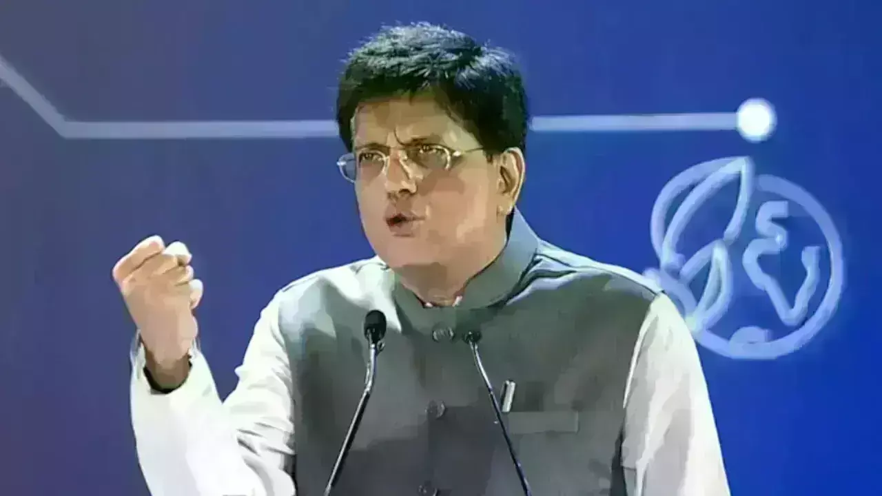 पीयूष गोयल ने कहा - निर्यात के लिए उच्च गुणवत्ता वाले उत्पाद बनाएं निर्माता