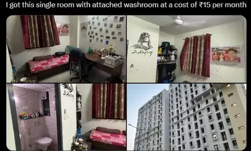 मात्र 15 रुपये में मिल रहा एक कमरे का घर, लड़के ने शेयर किया वीडियो तो उड़े सबके होश