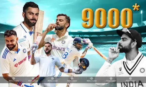 टेस्ट क्रिकेट में 9000 रन पूरे कर कोहली ने रचा इतिहास, सचिन, द्रविड़ और गावस्कर के बाद बने ऐसा करने वाले चौथे भारतीय