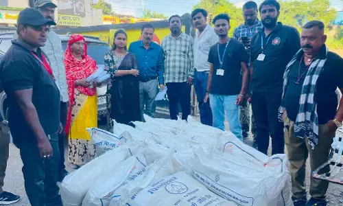 एलसीबी ने तंबाकू से भरा ट्रक पकड़ा , लाखों का माल जब्त, दो गिरफ्तार