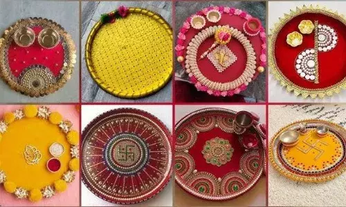 इस दिवाली पूजा की थाली अपने हाथों से सजाना ना भूलें, यहां हैं कुछ शानदार डेकोरेशन आइडियाज