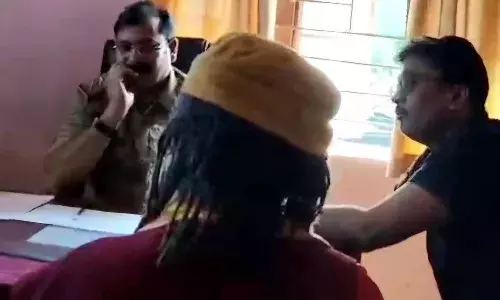 खैरहा थाने पहुंचा ट्रकों को खदान में प्रवेश से जबरिया रोकने का मामला