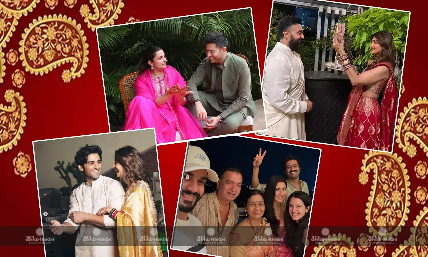 बॉलीवुड एक्ट्रेसेस ने धूम-धाम से मनाया करवा चौथ, पतियों ने भी रखा फास्ट, तस्वीरें वीडियो सोशल मीडिया पर वायरल