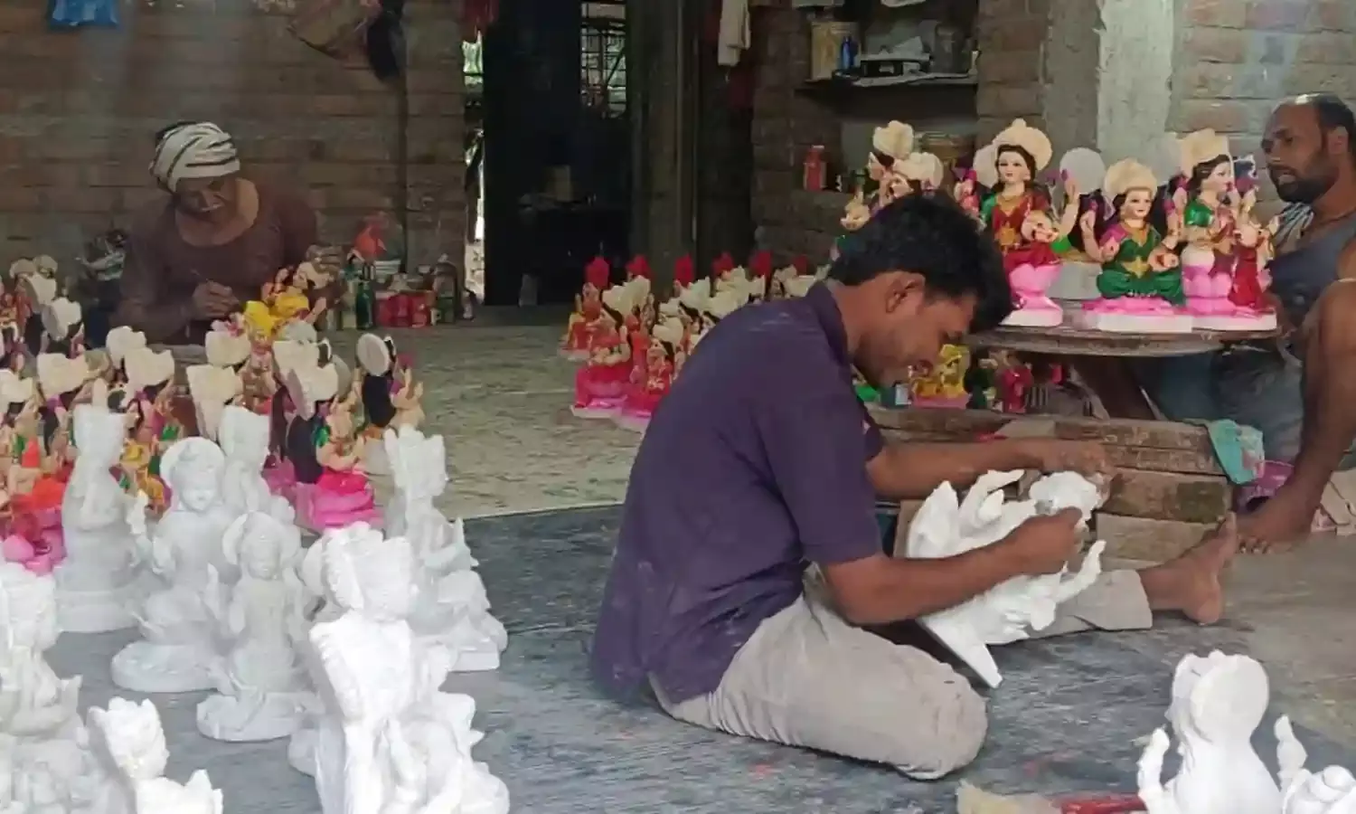 अमरावती की लक्ष्मी मूर्तियों की राज्य भर में डिमांड