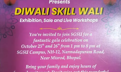 स्कोप ग्लबोल स्किल्स यूनिवर्सिटी में “दिवाली स्किल्स वाली” एग्जीबिशन एवं फेयर का आयोजन 25 अक्टूबर से