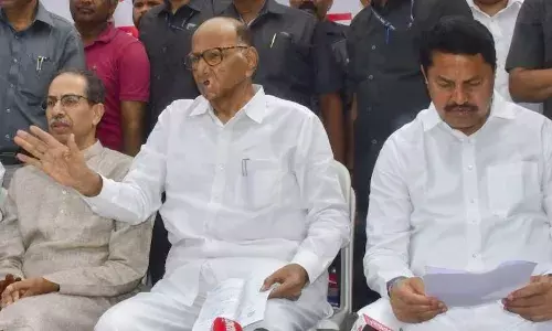 MVA में 85-85 सीट पर लड़ेगी कांग्रेस, उद्धव और शरद पवार की पार्टी, 18 पर इंडी गठबंधन के सहयोगियों को मौका, बाकी 15 पर मंथन जारी MVA में 85-85 सीट पर लड़ेगी कांग्रेस, उद्धव और शरद पवार की पार्टी, 18 पर इंडी गठबंधन के सहयोगियों को मौका, बाकी 15 पर मंथन जारी