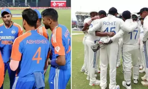 बॉर्डर गावस्कर ट्रॉफी और दक्षिण अफ्रीका टी-20 सीरीज के लिए बीसीसीआई ने किया स्क्वाड का ऐलान, जाने किसे मिला मौका तो कौन हुए बाहर बॉर्डर गावस्कर ट्रॉफी और दक्षिण अफ्रीका टी-20 सीरीज के लिए बीसीसीआई ने किया स्क्वाड का ऐलान, जाने किसे मिला मौका तो कौन हुए बाहर