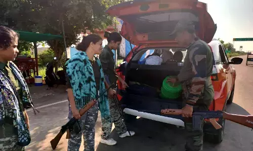 सिरोंचा की अंतरराज्यीय सीमा हुई सील, पुलिस ने बढ़ाई चौकसी