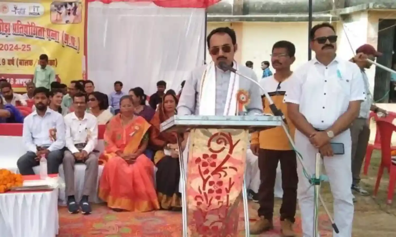 संभागीय क्रीडा प्रतियोगिता का किया गया शुभारंभ