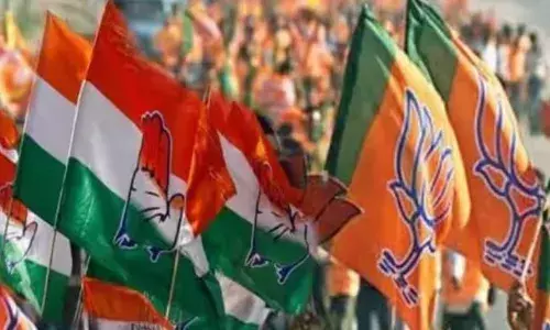 कांग्रेस के किले विजयपुर को फतेह करने के लिए चुनावी प्रचार में जुटे बीजेपी -कांग्रेस के दिग्गज नेता