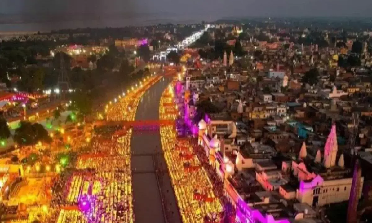 रामनगरी में बनेगा 25 लाख दीयों का नया कीर्तिमान, पिछले छह महीने में 11 करोड़ पर्यटक पहुंचे अयोध्या