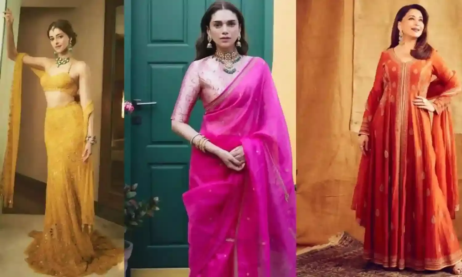 बॉलीवुड एक्ट्रेसेज ने  ट्रेडिशनल आउटफिट्स पहनकर सोशल मीडिया पर बिखेरा जलवा, लुक देखकर रह जाएंगे हैरान
