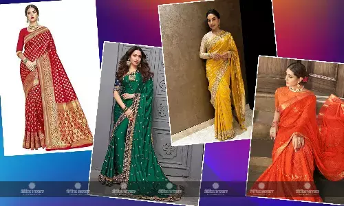 छठ पूजा में इन रंगों की साड़ी पहनना माना जाता है शुभ, इनमें से करें अपना फेवरेट लुक सिलेक्ट