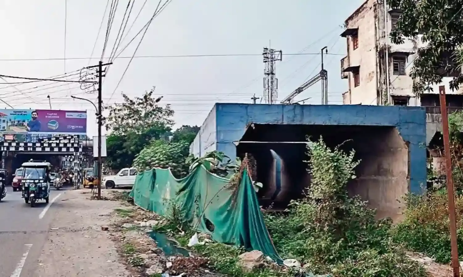 दो साल से अटका अंडरब्रिज दो का चौड़ीकरण सिग्नल हटाए बिना पूरा नहीं हो पाएगा निर्माण