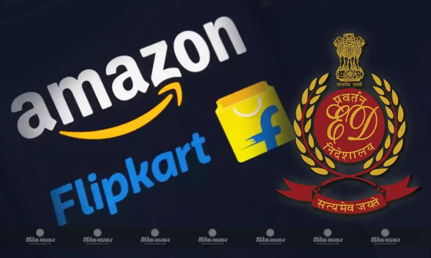 ईडी ने कई राज्यों में अमेजन और फ्लिपकार्ट के मुख्य विक्रेताओं के परिसरों की तलाशी ली