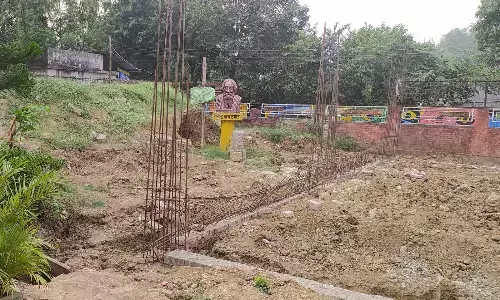 नपा के मीटिंग हॉल को विस्तारित करने से बिगड़ सकता है टैगोर पार्क का स्वरूप