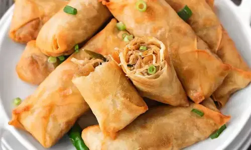 अब होटल जैसा चटपटा और क्रिस्पी स्प्रिंग रोल घर पर, शाम के नाश्ते के लिए परफेक्ट ऑप्शन अब होटल जैसा चटपटा और क्रिस्पी स्प्रिंग रोल घर पर, शाम के नाश्ते के लिए परफेक्ट ऑप्शन