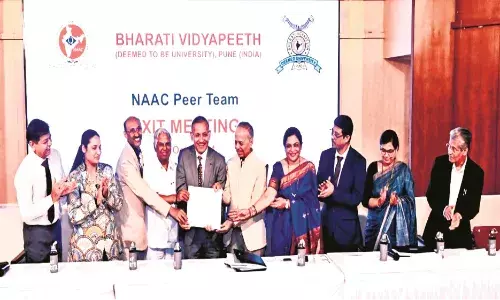 नैक ने दिया भारती विद्यापीठ को ए ++, सात साल के लिए मिला यह दर्जा नैक ने दिया भारती विद्यापीठ को ए ++, सात साल के लिए मिला यह दर्जा