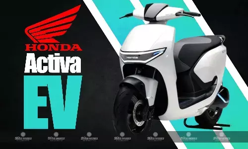 होंडा एक्टिवा ईवी का नया टीजर हुआ जारी, इलेक्ट्रिक मोटर और MRF टायर के साथ दिखी लंबी सीट