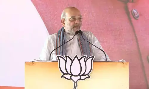 चुनावी रैली में अमित शाह का हेमंत सोरेन पर बड़ा आरोप- मोदी ने पैसा भेजा था, हेमंत सोरेन खा गए, कहा- पाई पाई का हिसाब होगा