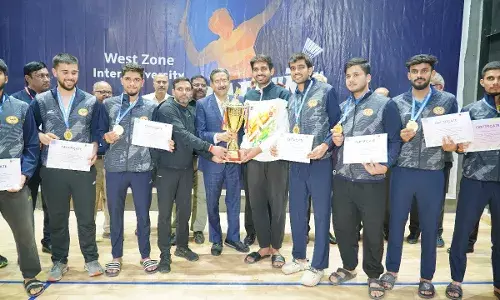 सेज यूनिवर्सिटी भोपाल में वेस्ट जोन इंटर यूनिवर्सिटी बैडमिंटन टूर्नामेंट का हुआ समापन।