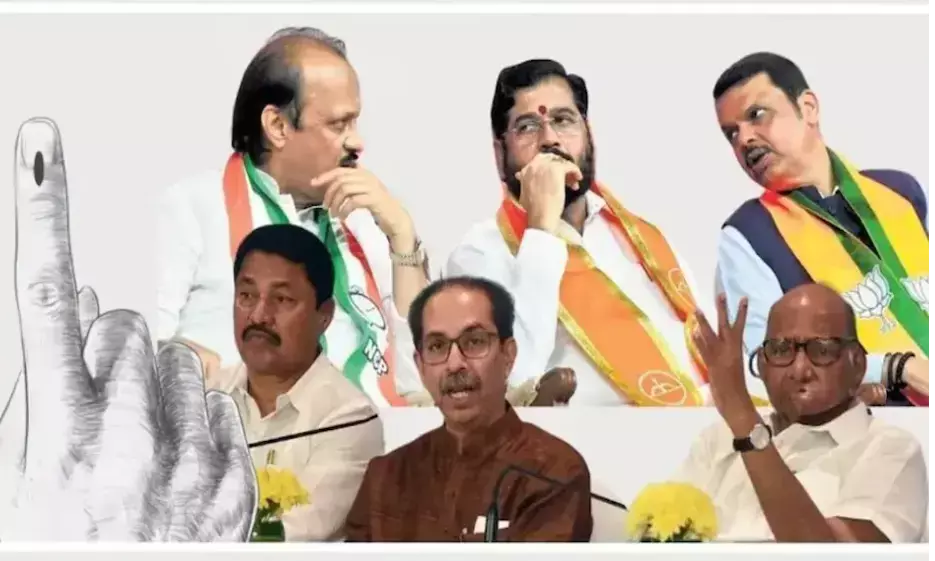 29 साल बाद टूटा रिकार्ड - महाराष्ट्र में चुनाव के बाद नतीजों का बेसब्री से इंतजार