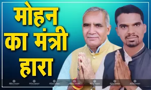 विजयपुर विधानसभा उपचुनाव में मंत्री रावत कांग्रेस प्रत्याशी मुकेश मल्होत्रा से हारे चुनाव विजयपुर विधानसभा उपचुनाव में मंत्री रावत कांग्रेस प्रत्याशी मुकेश मल्होत्रा से हारे चुनाव